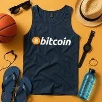 Bitcoin Logo Tank Top thumb 4