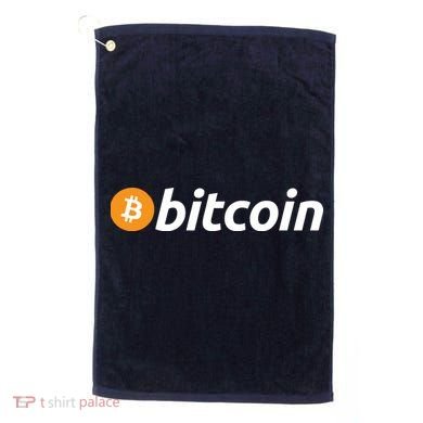 Bitcoin Logo Golf Towel