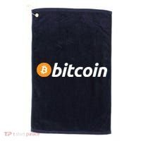 Bitcoin Logo Golf Towel thumb 0