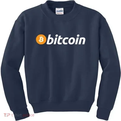 Bitcoin Logo Kids Sweatshirt