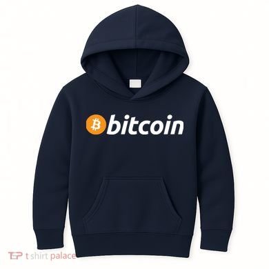 Bitcoin Logo Kids Hoodie