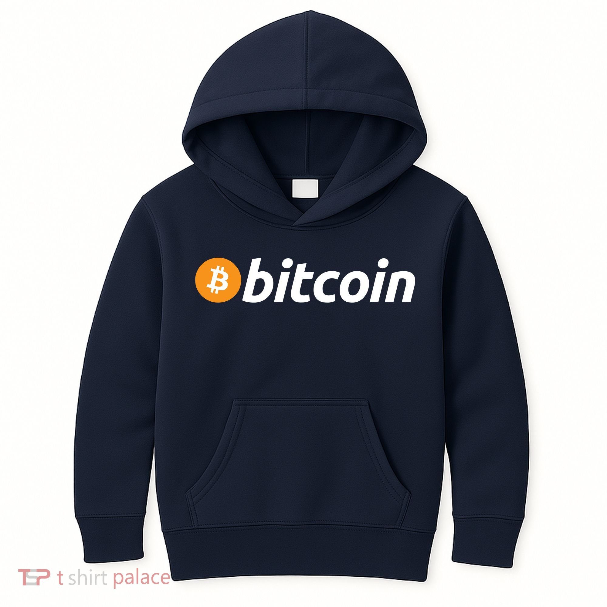 Bitcoin Logo Kids Hoodie