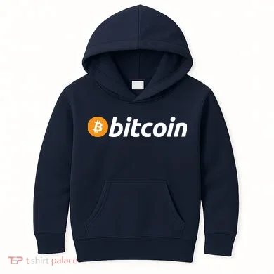 Bitcoin Logo Kids Hoodie
