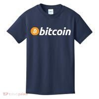 Bitcoin Logo Kids T-Shirt thumb 0