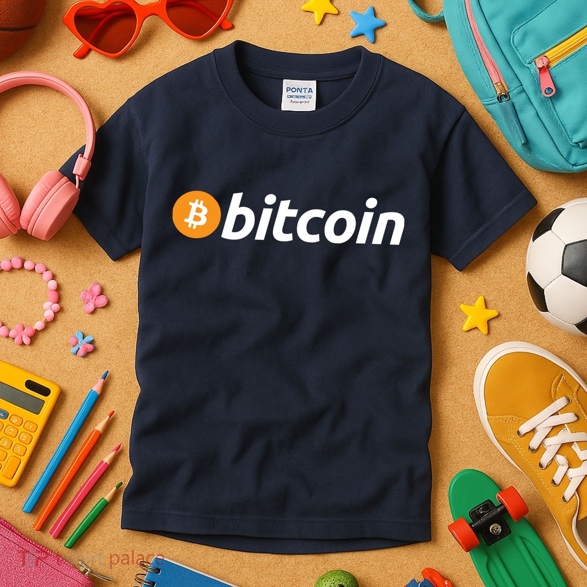 Bitcoin Logo Kids T-Shirt