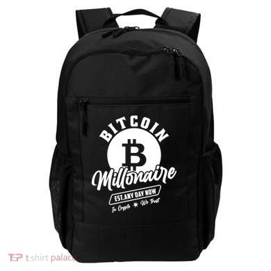 Bitcoin Millionaire In Crypto We Trust Backpack