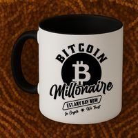 Bitcoin Millionaire In Crypto We Trust Coffee Mug thumb 2