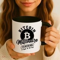 Bitcoin Millionaire In Crypto We Trust Coffee Mug thumb 3