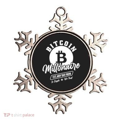 Bitcoin Millionaire In Crypto We Trust Ornament
