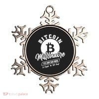 Bitcoin Millionaire In Crypto We Trust Ornament thumb 0
