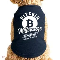 Bitcoin Millionaire In Crypto We Trust Doggie Tank thumb 0