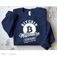 Bitcoin Millionaire In Crypto We Trust Sweatshirt thumb 2