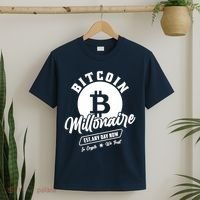 Bitcoin Millionaire In Crypto We Trust T-Shirt thumb 2