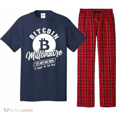 Bitcoin Millionaire In Crypto We Trust Pajama Set