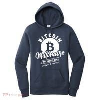 Bitcoin Millionaire In Crypto We Trust Women's Hoodie thumb 0