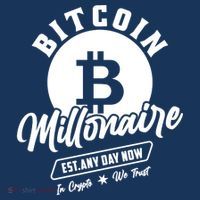 Bitcoin Millionaire In Crypto We Trust Toddler Hoodie thumb 2