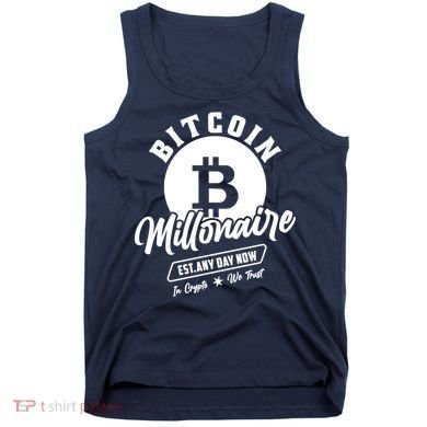 Bitcoin Millionaire In Crypto We Trust Tank Top