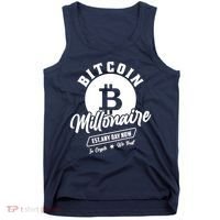 Bitcoin Millionaire In Crypto We Trust Tank Top thumb 0