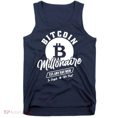 Bitcoin Millionaire In Crypto We Trust Tank Top