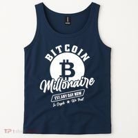 Bitcoin Millionaire In Crypto We Trust Tank Top thumb 2