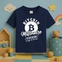 Bitcoin Millionaire In Crypto We Trust Toddler T-Shirt thumb 3