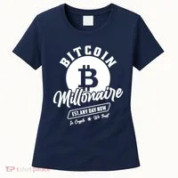 Bitcoin Millionaire In Crypto We Trust Women's T-Shirt thumb 0