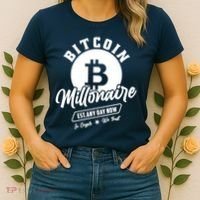 Bitcoin Millionaire In Crypto We Trust Women's T-Shirt thumb 2