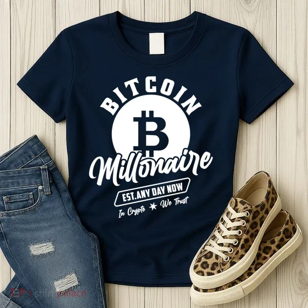 Bitcoin Millionaire In Crypto We Trust Women's T-Shirt