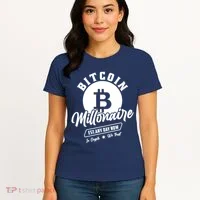 Bitcoin Millionaire In Crypto We Trust Women's T-Shirt thumb 4