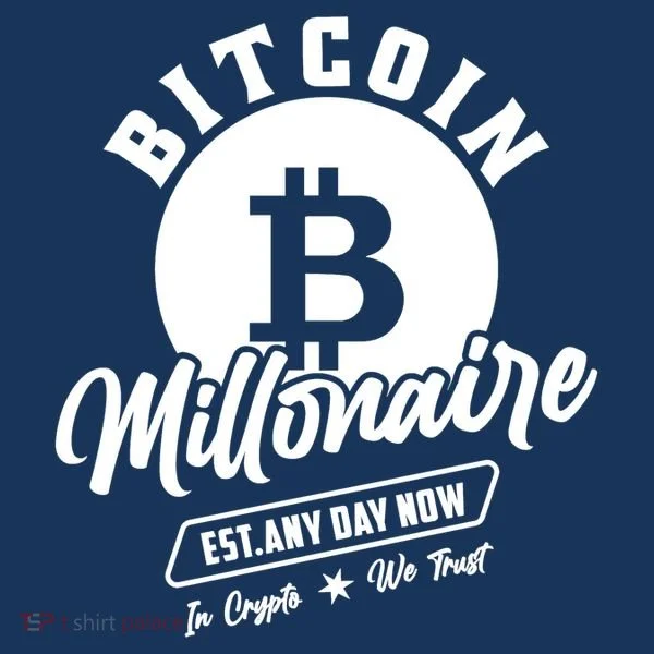 Bitcoin Millionaire In Crypto We Trust Women's T-Shirt