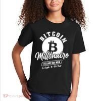Bitcoin Millionaire In Crypto We Trust Kids T-Shirt thumb 2