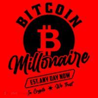 Bitcoin Millionaire In Crypto We Trust Santa Hat thumb 1