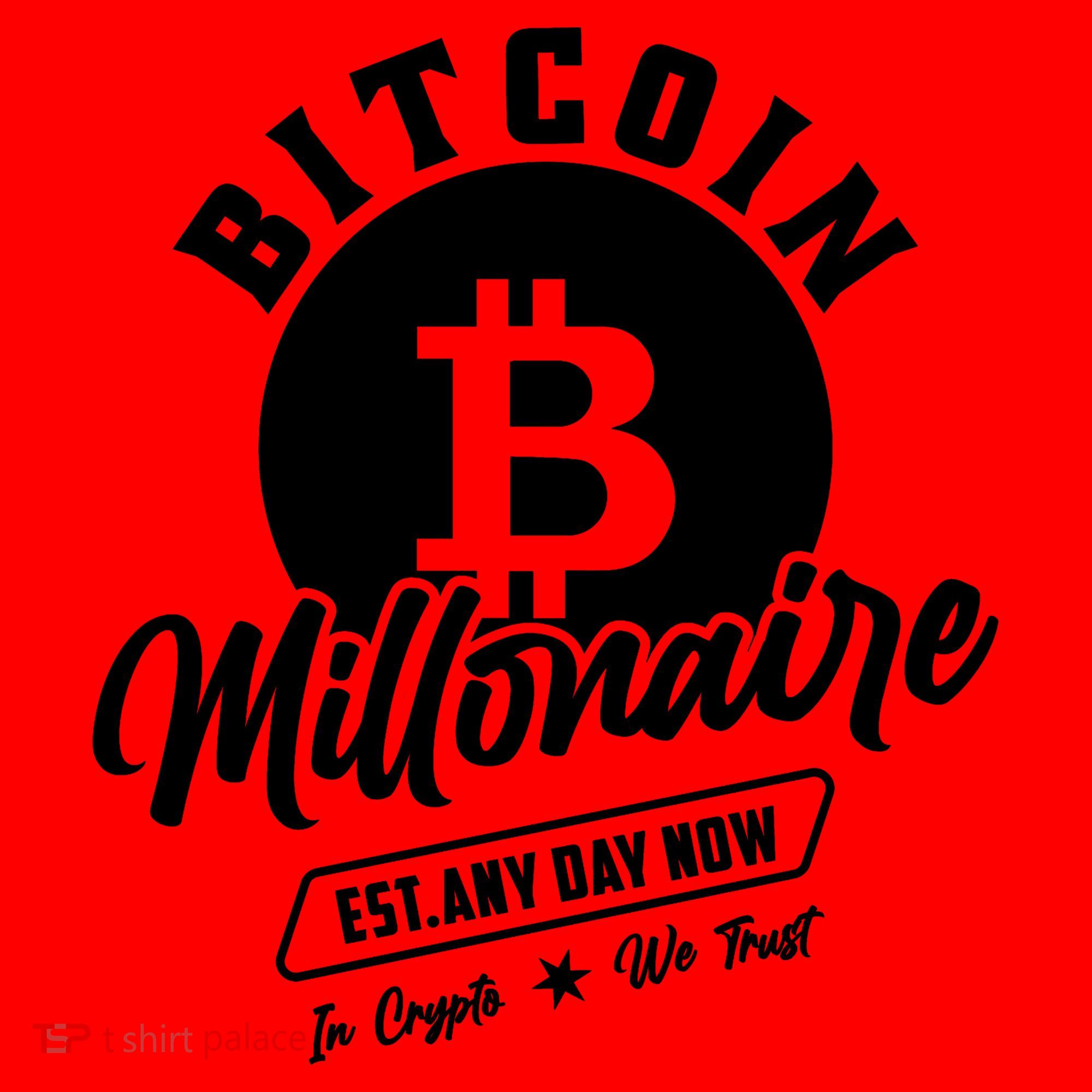 Bitcoin Millionaire In Crypto We Trust Santa Hat