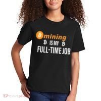 Bitcoin Mining Is My Full Time Job Kids T-Shirt thumb 2