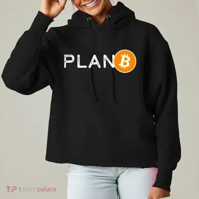 BitCoin PlanB Ladies Heavyweight Boxy Pullover Hoodie
