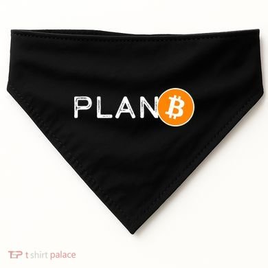 BitCoin PlanB USA-Made Doggie Bandana