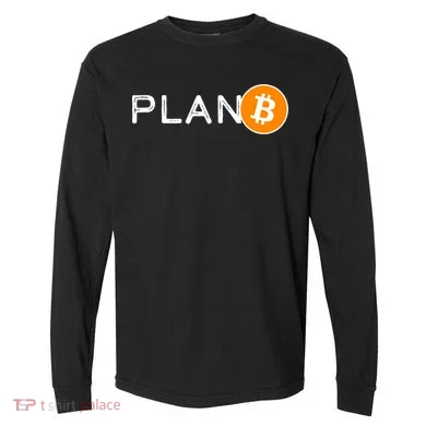 BitCoin PlanB Comfort Colors Heavyweight Long Sleeve T-Shirt