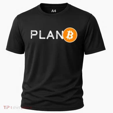 BitCoin PlanB Cooling Performance Crew T-Shirt