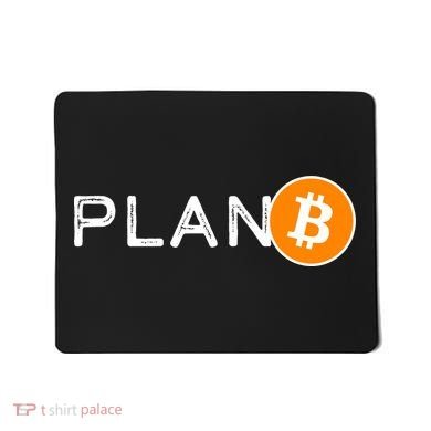 BitCoin PlanB Mousepad