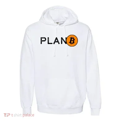 BitCoin PlanB Comfort Colors Garment-Dyed Hooded Sweatshirt