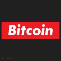 Bitcoin Red Box Logo Women's Sweatshirt thumb 2