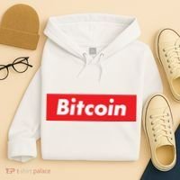 Bitcoin Red Box Logo Hoodie thumb 4