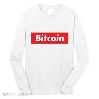 Bitcoin Red Box Logo Long Sleeve Shirt thumb 0