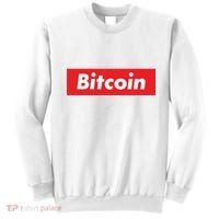 Bitcoin Red Box Logo Sweatshirt thumb 0