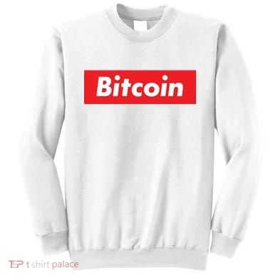 Bitcoin Red Box Logo Sweatshirt