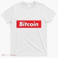Bitcoin Red Box Logo T-Shirt thumb 0