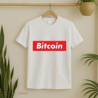 Bitcoin Red Box Logo T-Shirt thumb 2