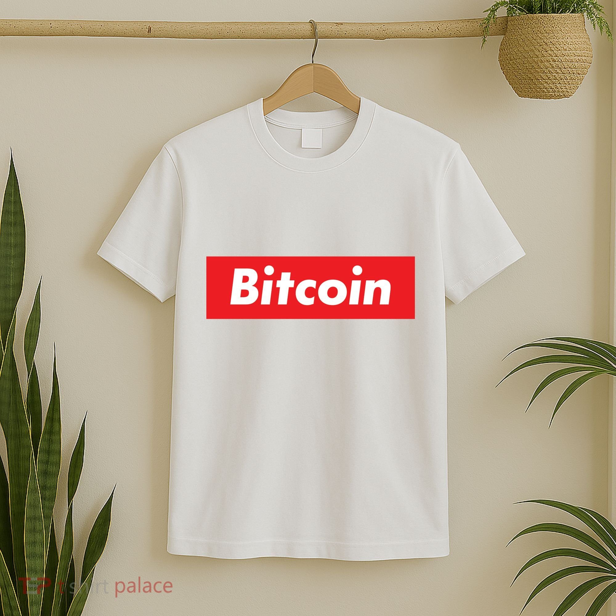 Bitcoin Red Box Logo T-Shirt