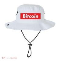 Bitcoin Red Box Logo Bucket Hat thumb 0