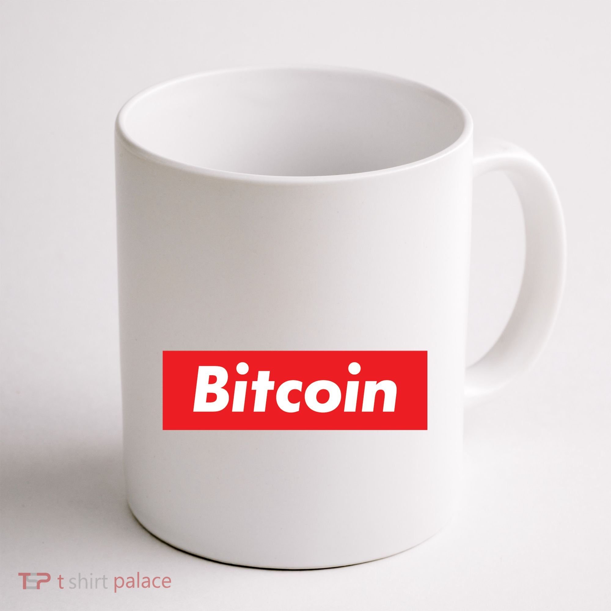 Bitcoin Red Box Logo Coffee Mug